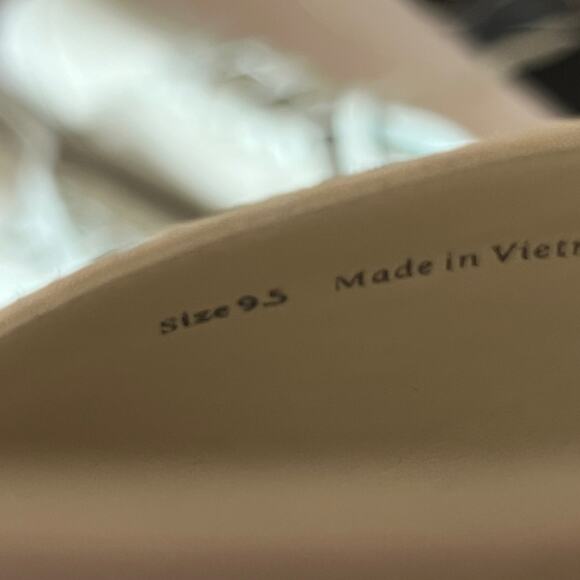 Dolce Vita Kanika White Satin Rhinestone Slip On Heeled Mules Womens 9.5 Pumps - Picture 13 of 15